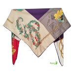 روسری ابریشم توییل 1201